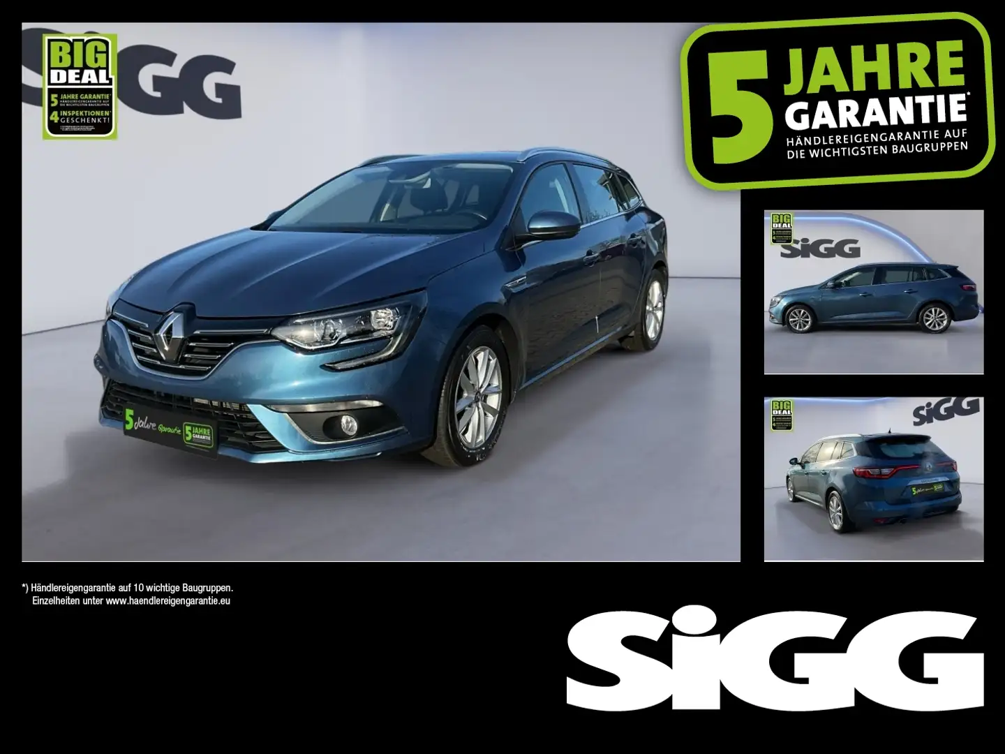 Renault Megane Energy Grandtour Navigation, Parkpilot Blauw - 1