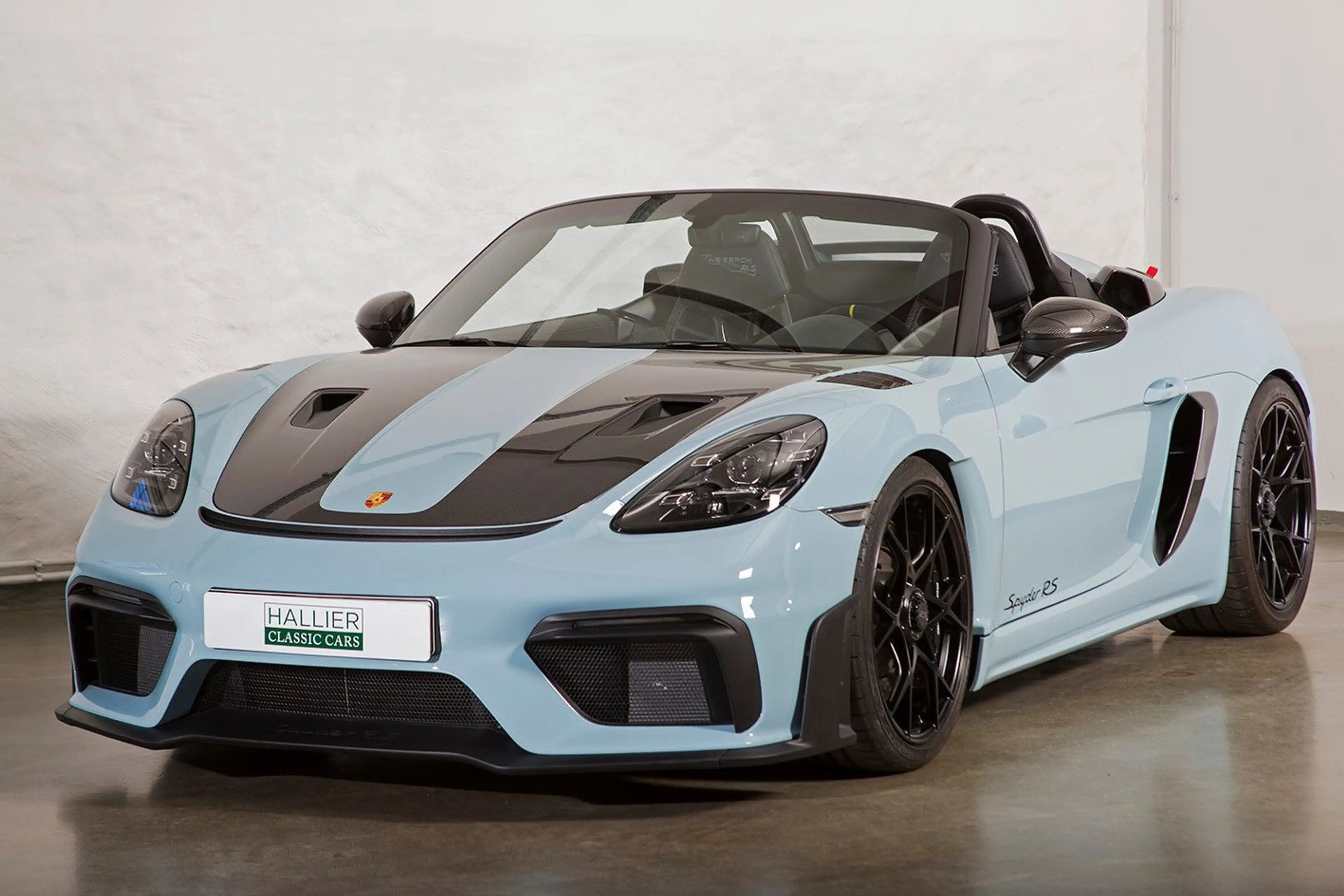 Porsche Boxster 718 Spyder RS, PTS Meissenblau, Weissach Paket ! — photo 2