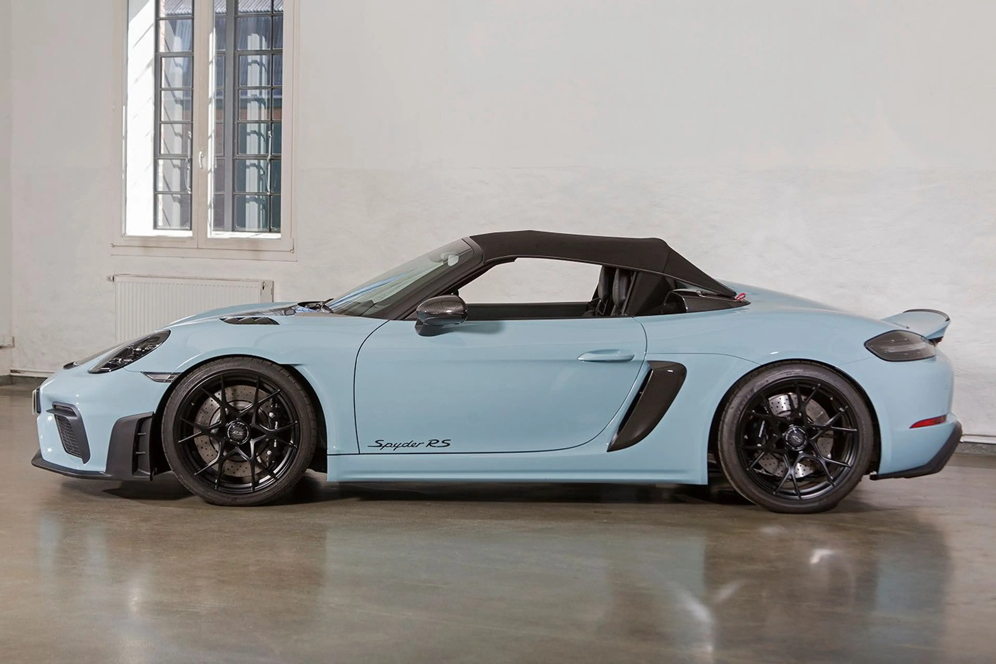 Porsche Boxster 718 Spyder RS, PTS Meissenblau, Weissach Paket ! — photo 8