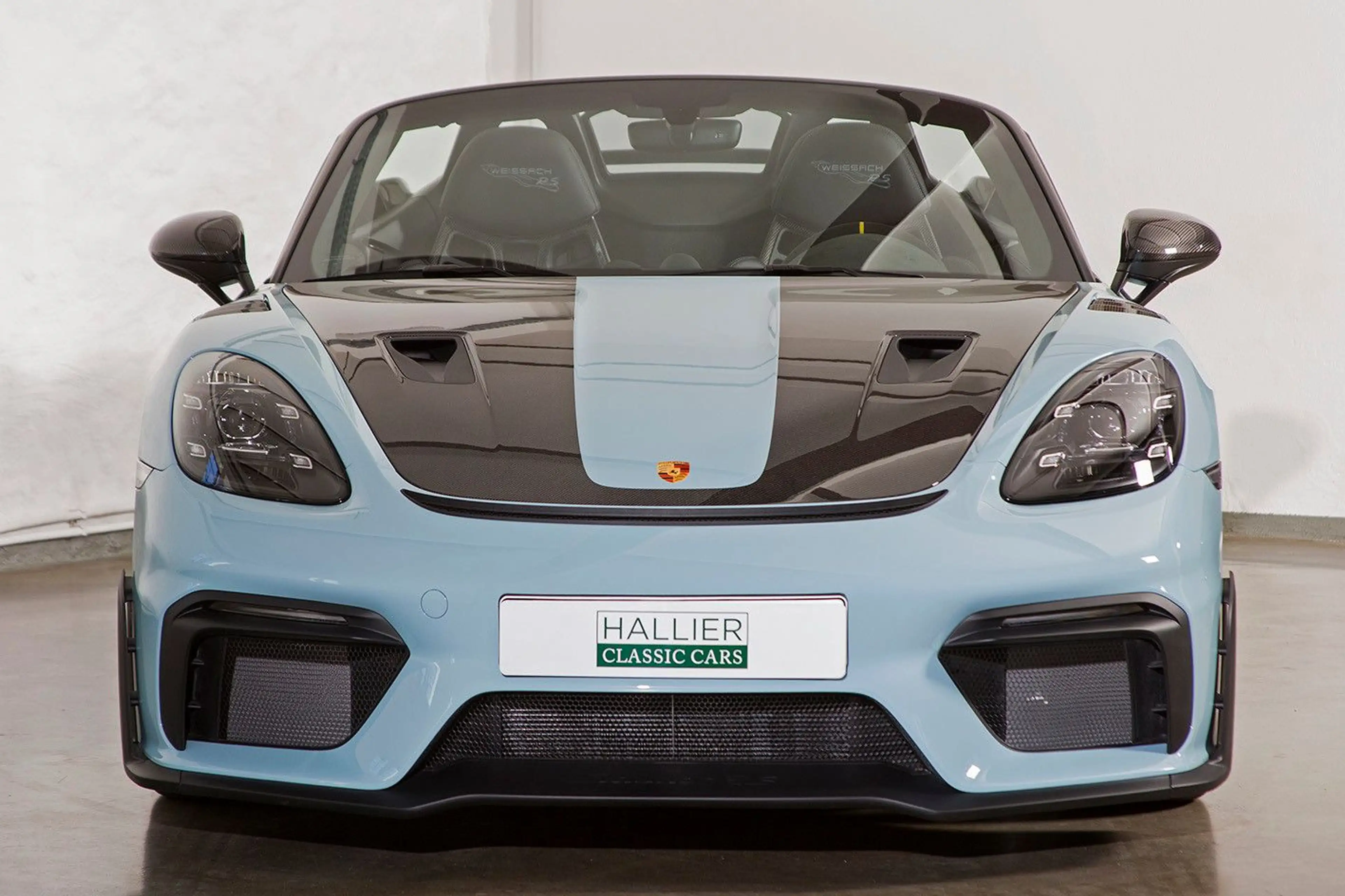 Porsche Boxster 718 Spyder RS, PTS Meissenblau, Weissach Paket ! — photo 3