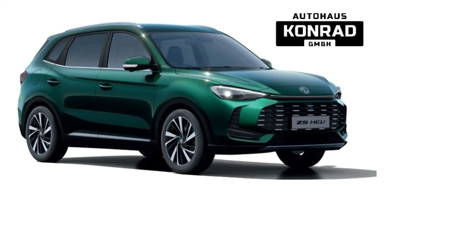 MG ZS Hybrid+ Luxury in Verbindung mit einer Finanzierun Vert - 1