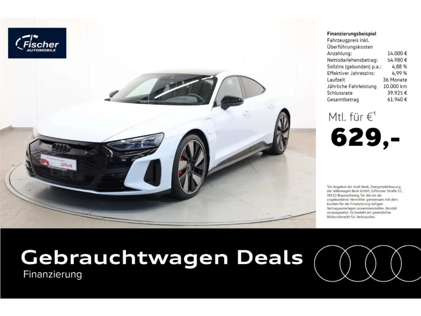 Audi e-tron Weiß - 1