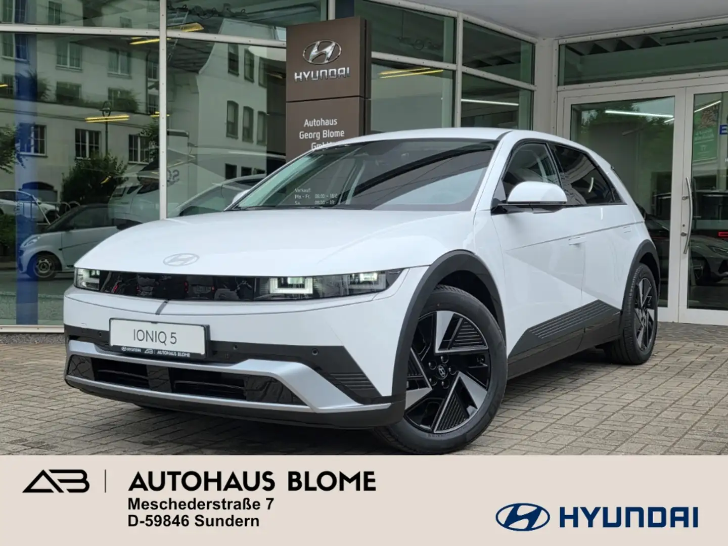 Hyundai IONIQ 5 84 kWh 2WD TECHNIQ, BOSE, Matrix, elektr. Heckklap Blanc - 1