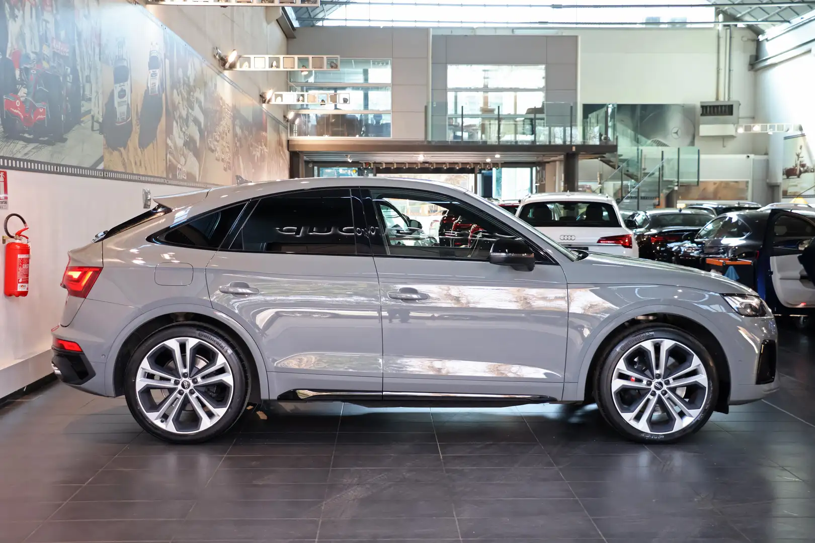 Audi SQ5 3.0 TDI Sportback SPB Quattro Tiptronic -360°/ADAS Grau - 2