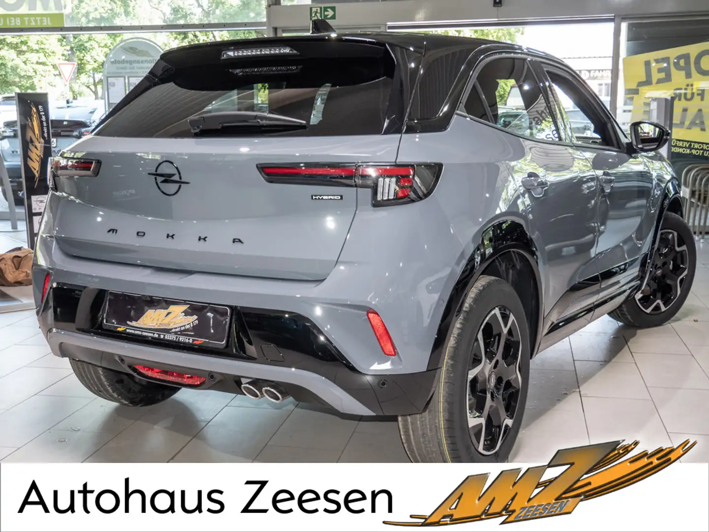 Opel Mokka GS 1.2 Turbo AT-8 SHZ NAVI ACC LED PDC Grau - 2