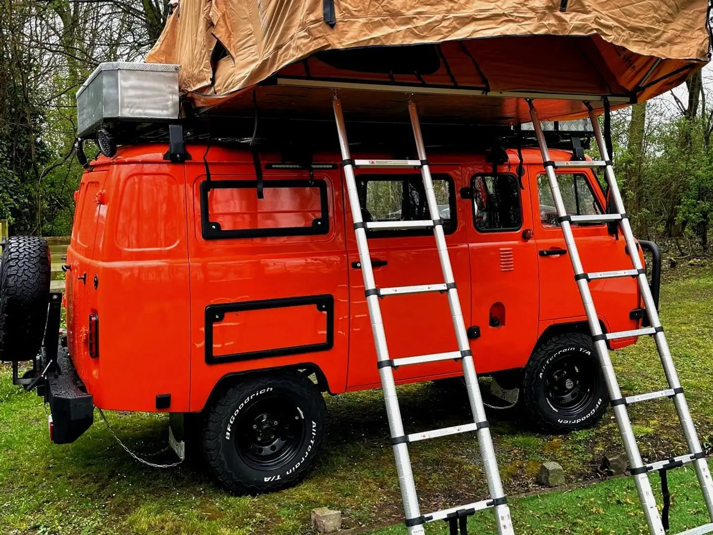 UAZ 3909 BUCHANKA Expidition COMPLETE OFFGRID BUILD! 4X4 Arancione - 2