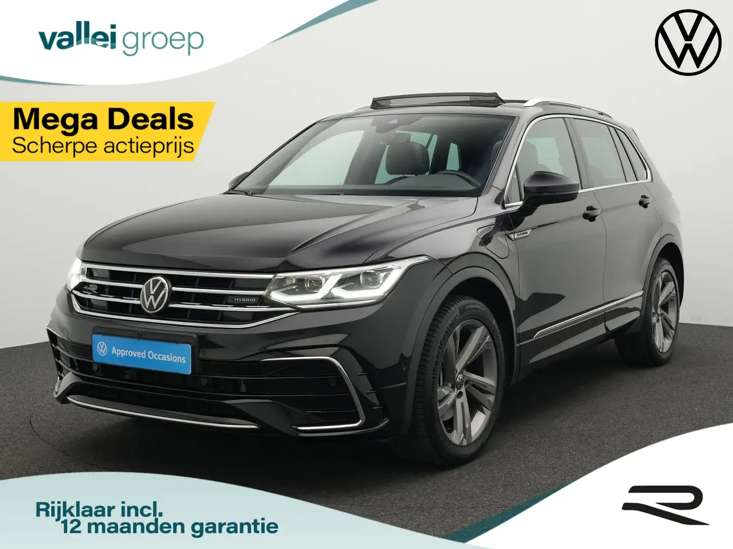 Volkswagen Tiguan 1.4 TSI eHybrid 245 pk DSG R-Line Business | Panor Zwart - 1