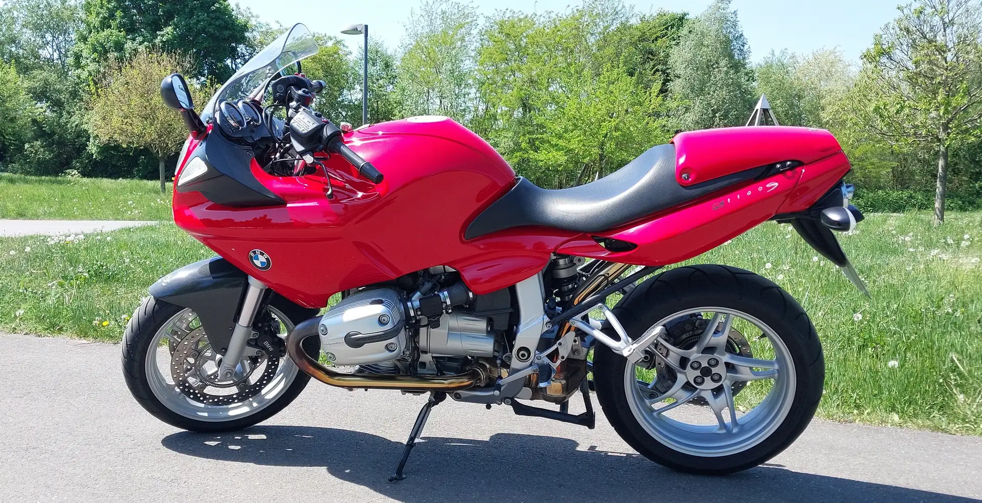 BMW R 1100 S nur 10.375 km Rouge - 1
