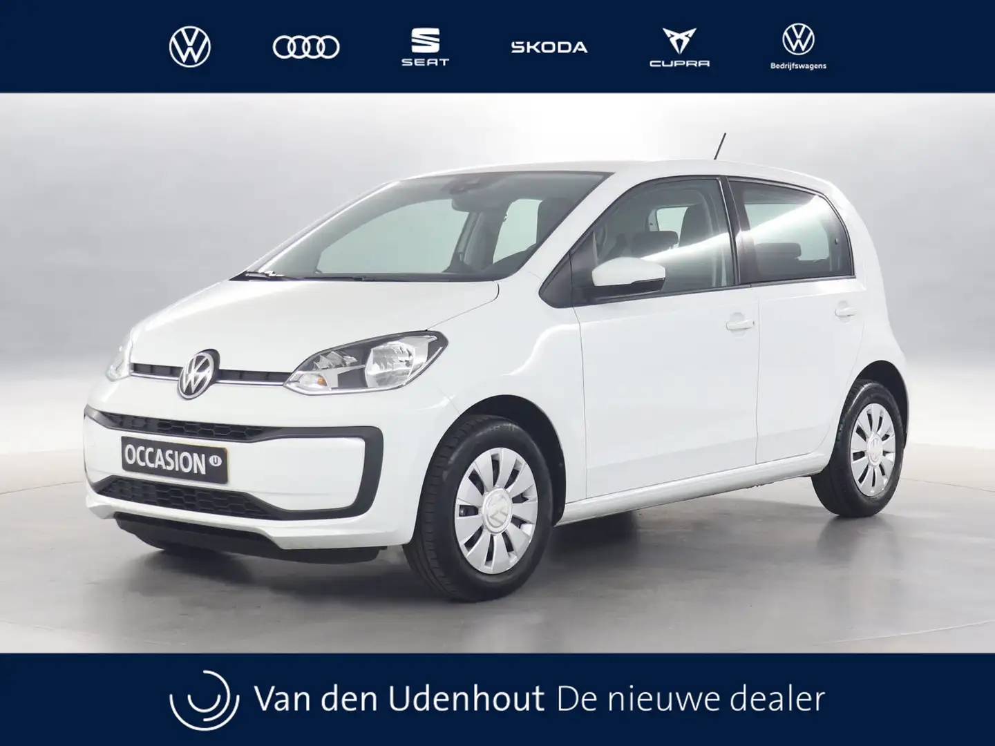Volkswagen up! 1.0 Airco / Smartphone integratie Blanc - 1