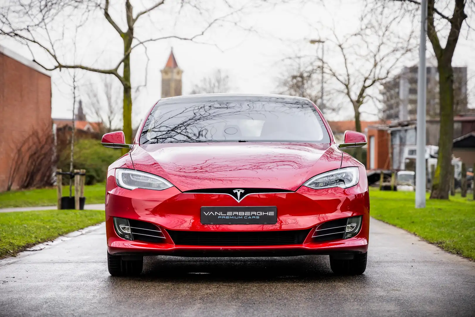 Tesla Model S 90 D Dual Motor * Free Supercharge * Pano * Camera Rosso - 2