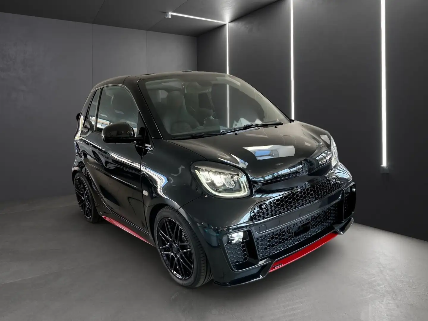 smart forTwo EQ fortwo BRABUS R92 Cabrio Leder Kamera Negro - 2