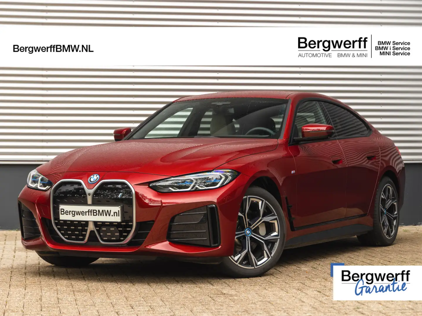BMW i4 eDrive40 - M-Sport - Memoryzetel - Driving Ass Pro Червоний - 1