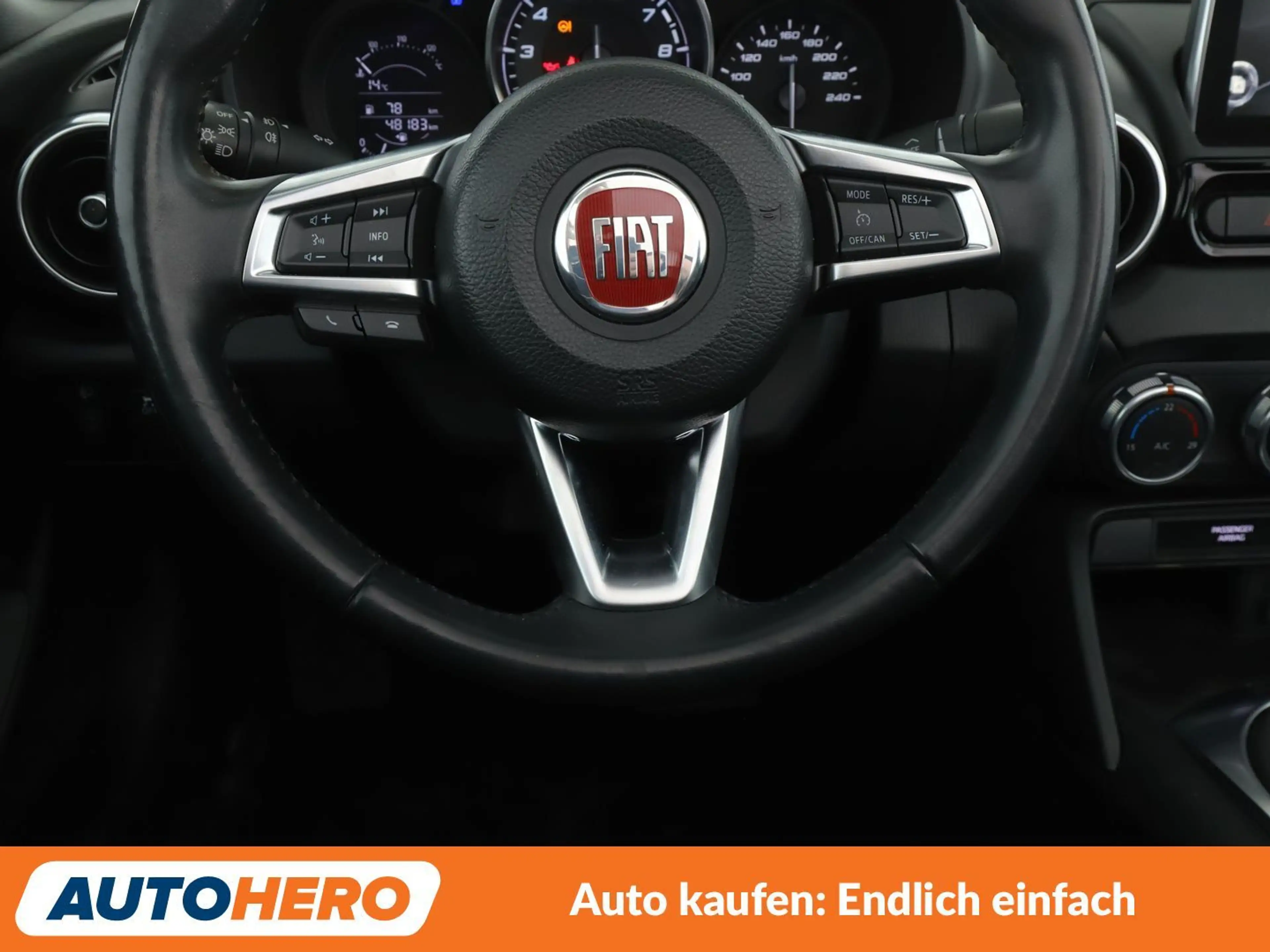 Fiat 124 Spider 1.4 Turbo Lusso*NAVI*CABRIO*PDC*SHZ*KLIMA* — photo 17