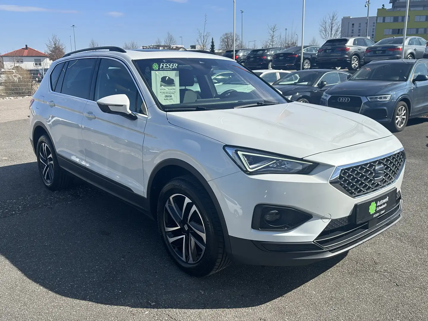 SEAT Tarraco Style 2.0 TDI LED PANO KAMERA NAVI PDC Bianco - 2