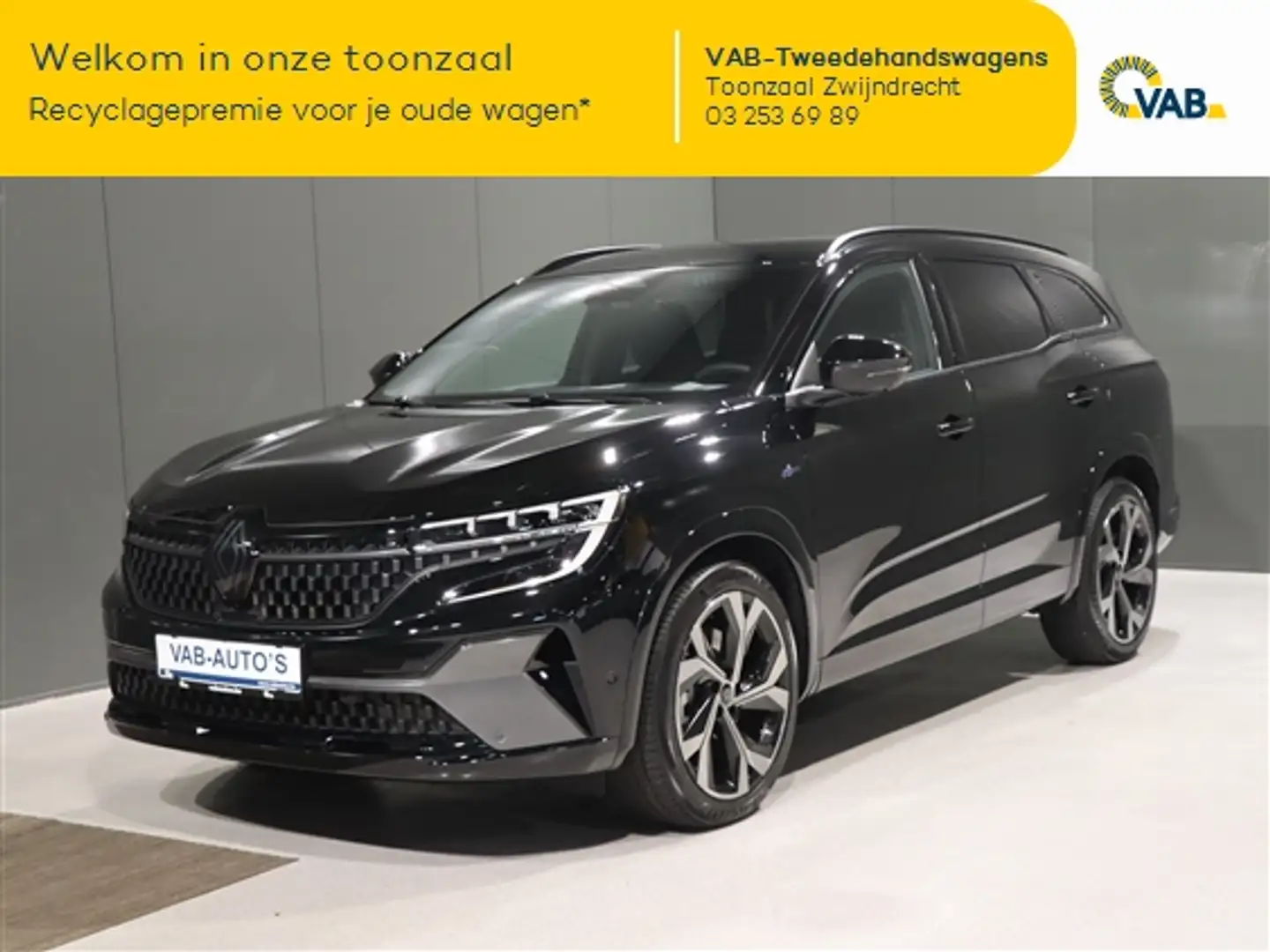 Renault Espace 1.2 E-TECH HEV ESPRIT ALPINE 7 PLAATSEN Schwarz - 1