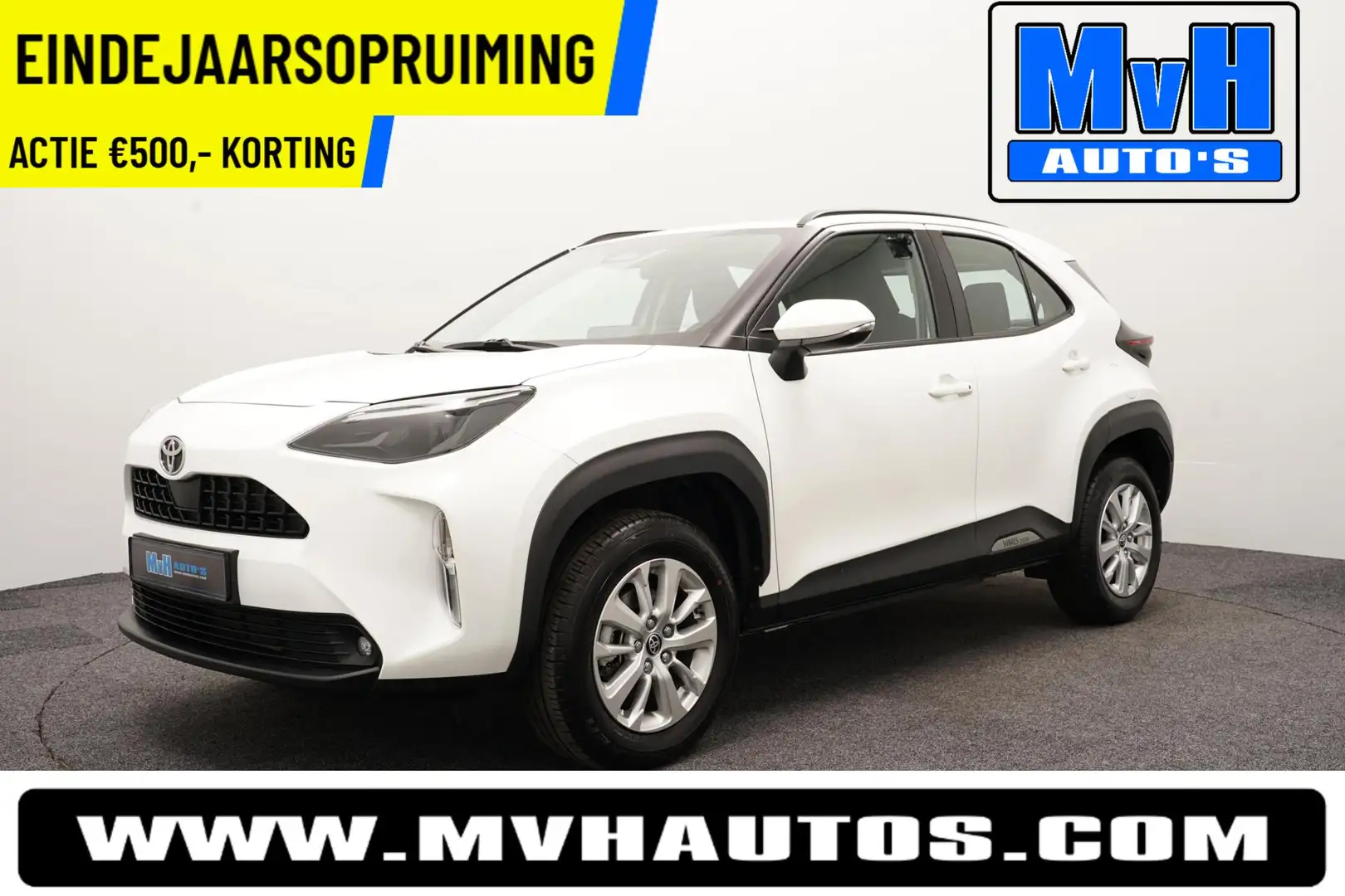 Toyota Yaris Cross 1.5 Hybrid 115 Active|STOEL/STUUR.VERW|CAMERA Blanc - 1