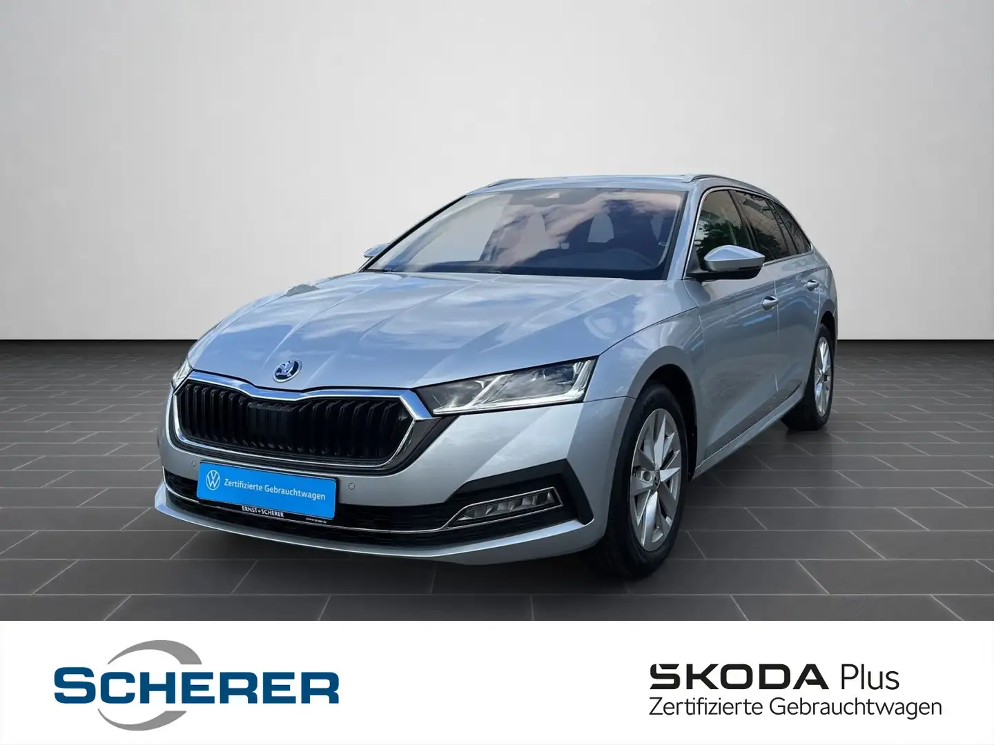 Skoda Octavia Combi 1.5 eTSI DSG Style LED+ACC+Kamera+ Silber - 1