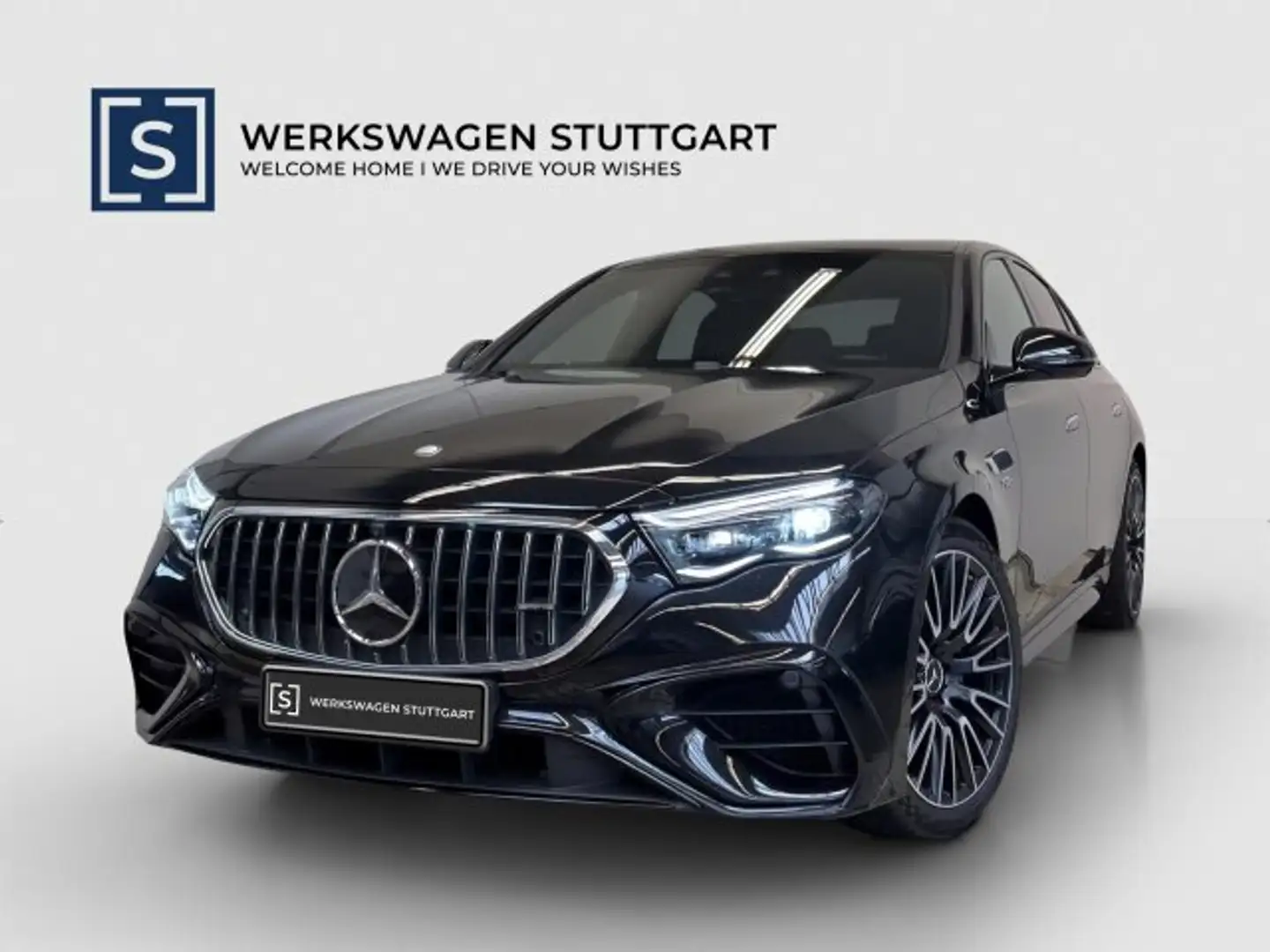 Mercedes-Benz E 53 AMG Hybrid Advanced Plus 4Matic+ I AHK  AMG-Line Interieur/Distronic/Keyless-Go Startanlage und Zentralverriegelung/Klima Schwarz - 2