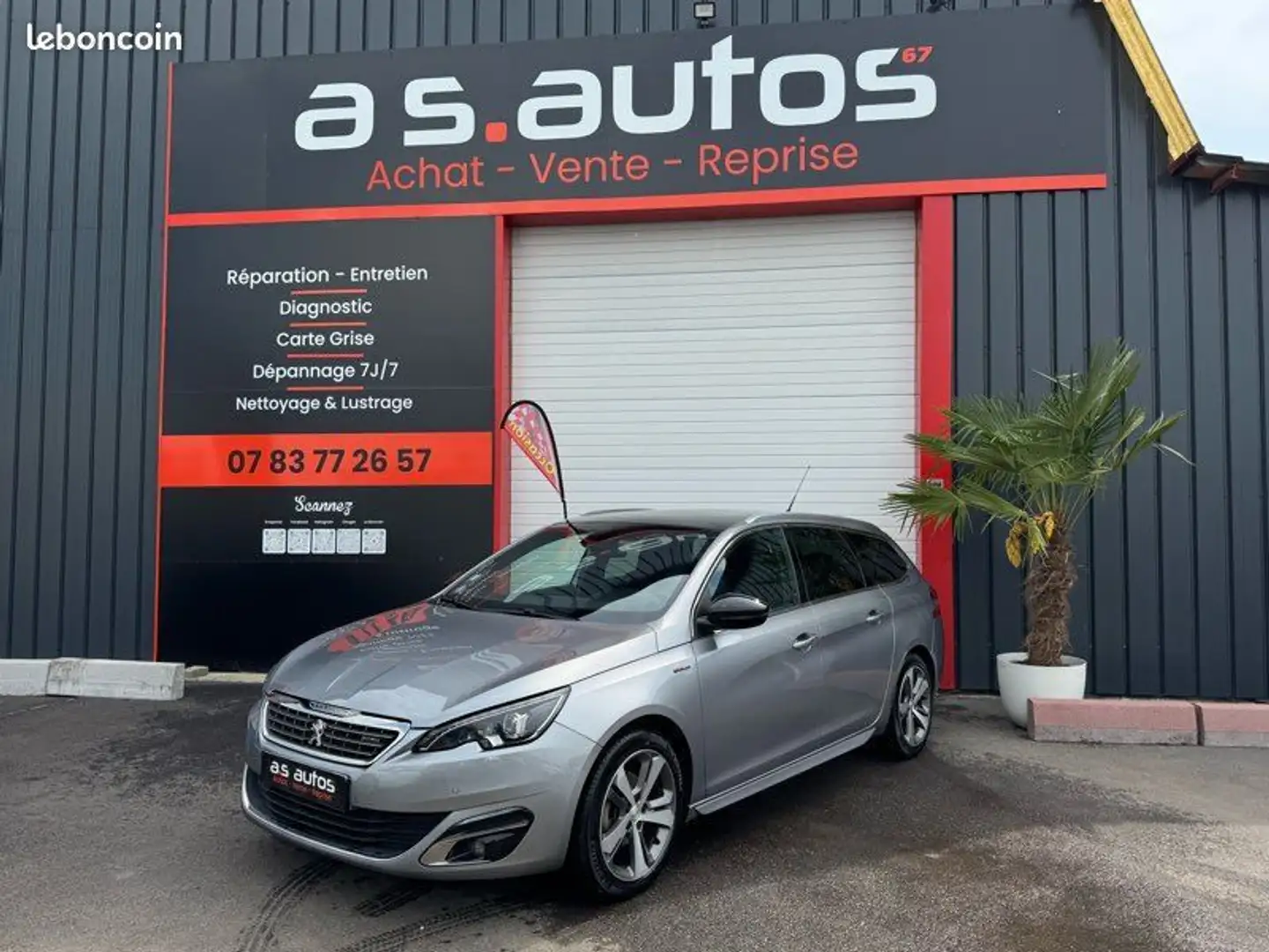 Peugeot 308 II (T9) SW 1.2 e-THP 12V 130 cv TURBO GT-LINE toit - 1