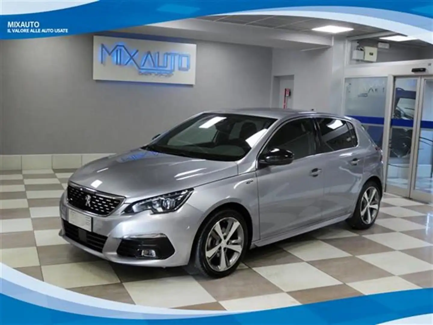 Peugeot 308 1.2 PureTech 130cv GT Line EAT8 EU6 Argento - 1