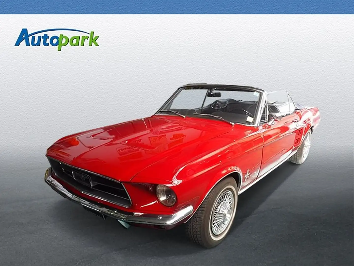 Ford Mustang 67  Cabriolet Rot - 1
