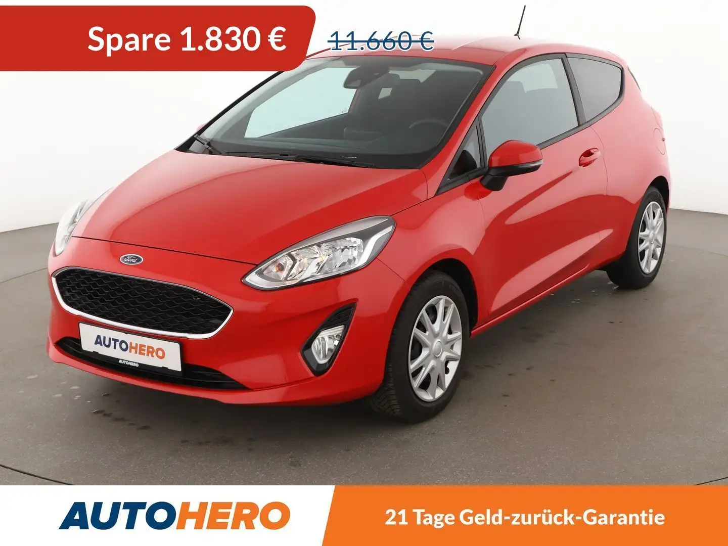 Ford Fiesta 1.1 Cool&Connect*PDC*SHZ*KLIMA*GARANTIE* Rot - 1