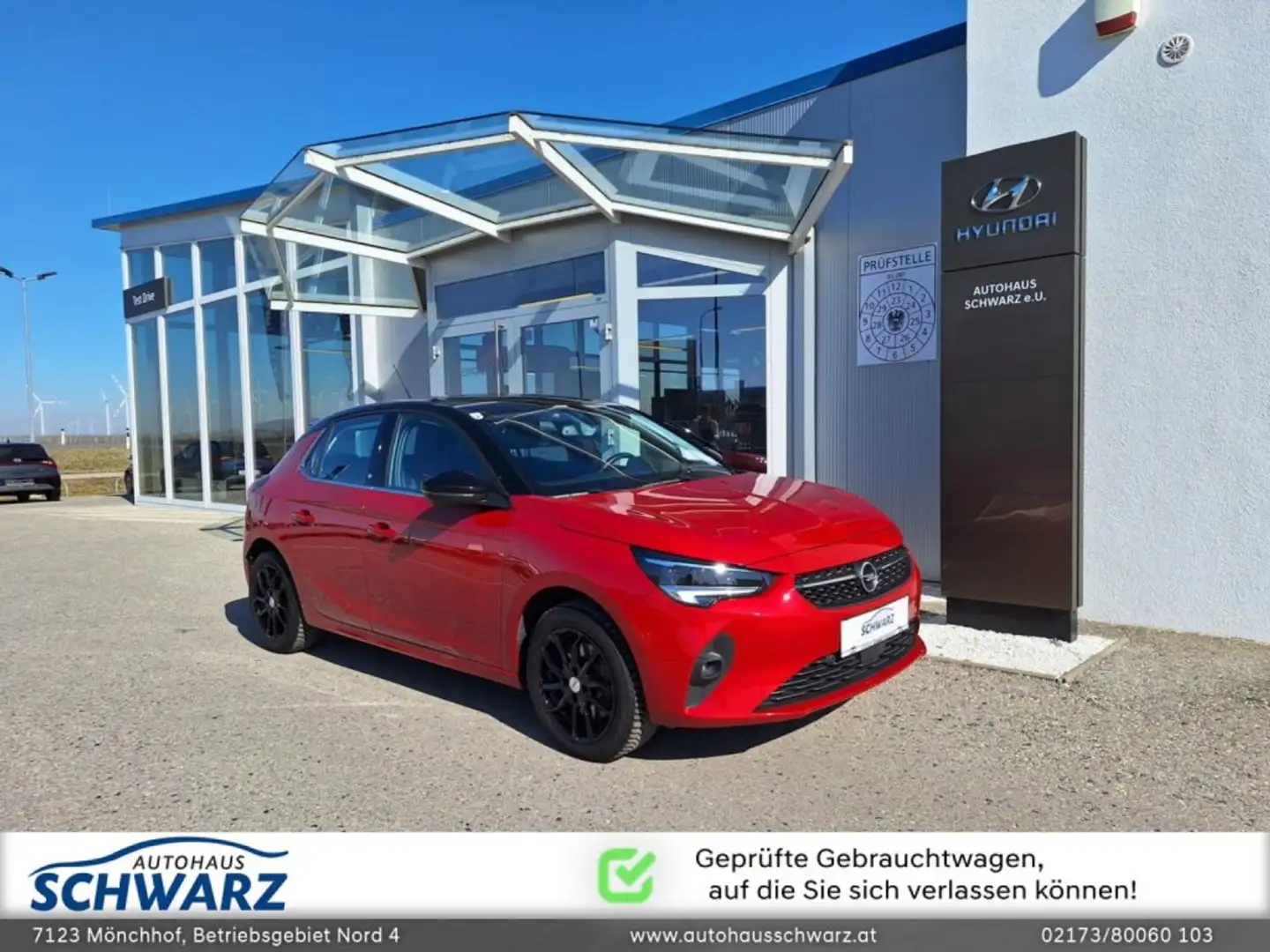 Opel Corsa -e Elegance Rosso - 1