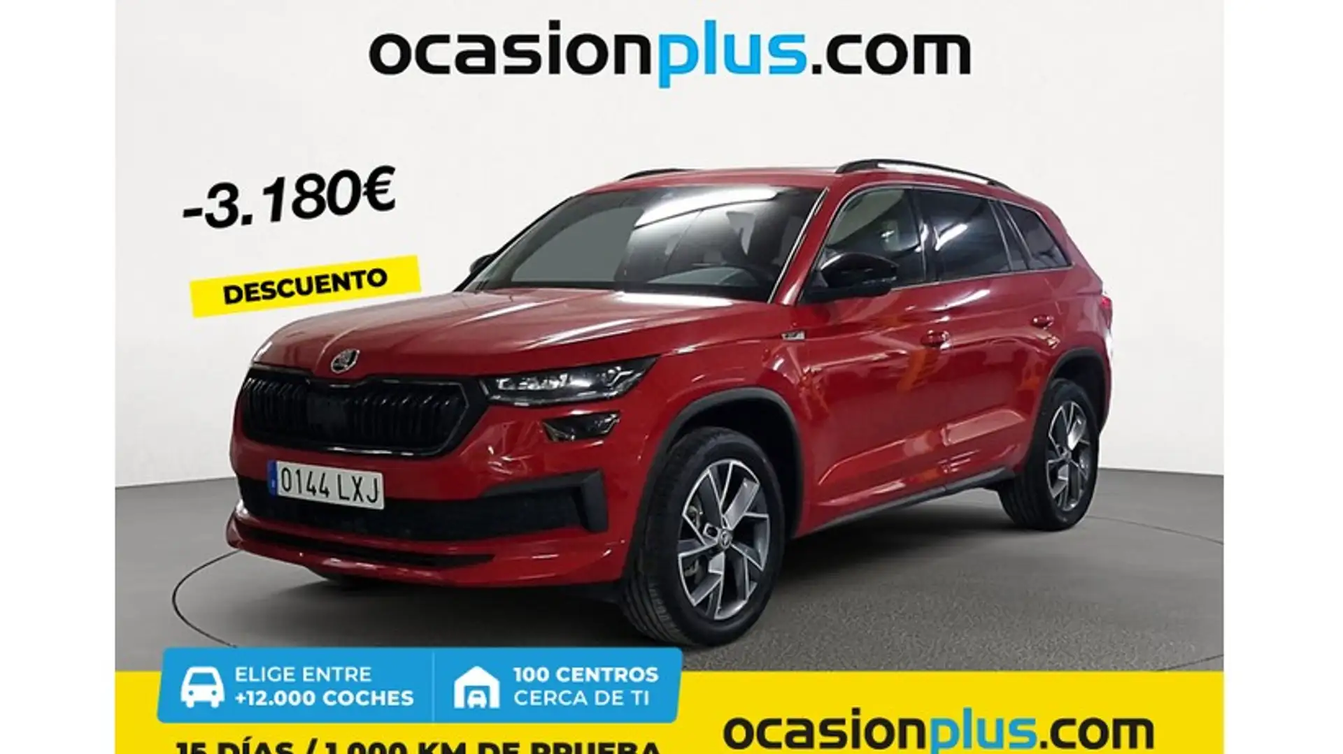 Skoda Kodiaq 2.0TDI AB tech Sportline 4x2 DSG 110kW Rojo - 1