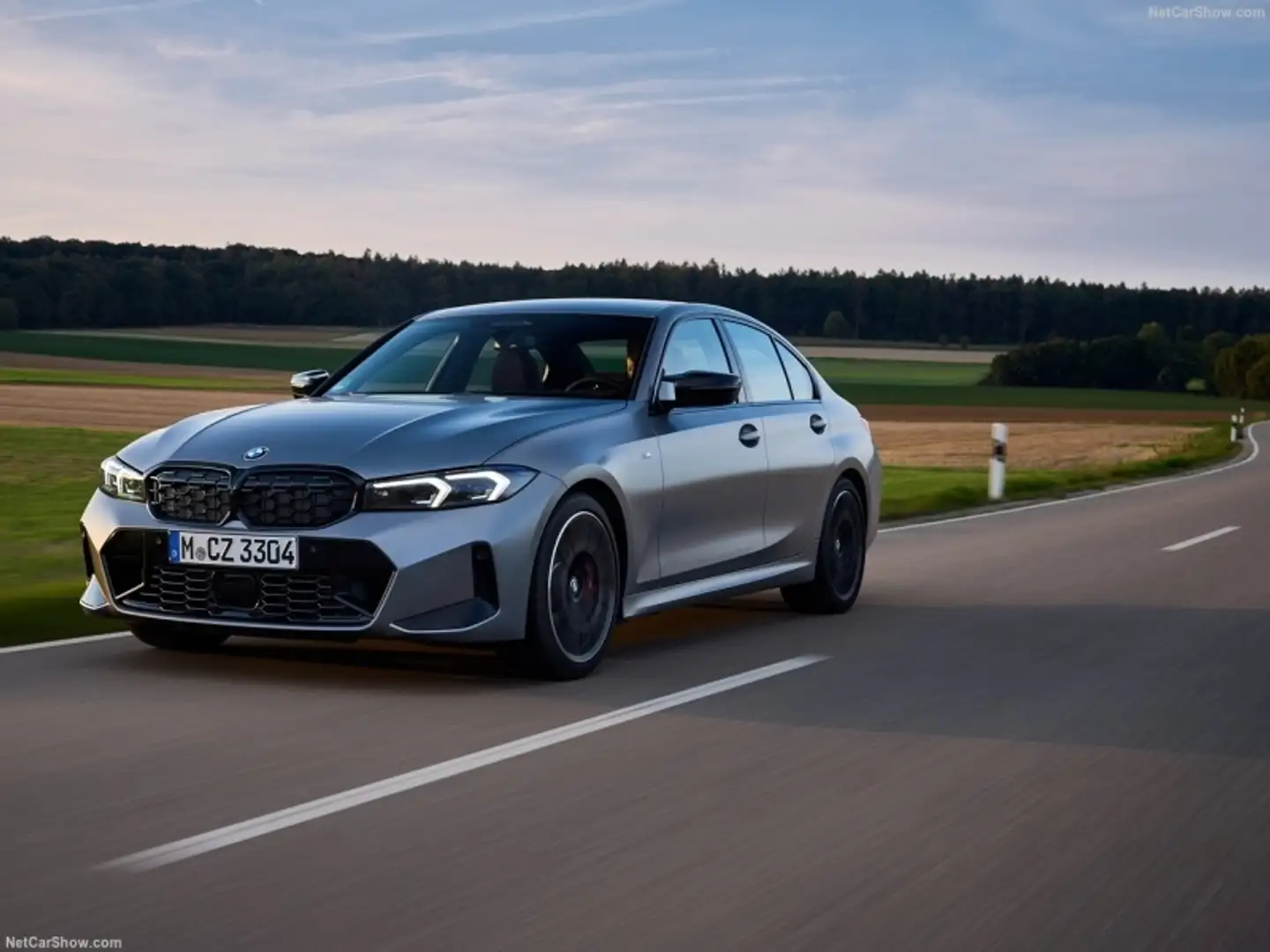 BMW 340 M 340i 48V xDrive Argento - 2