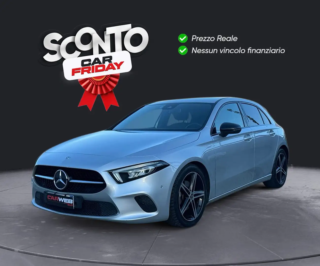 Mercedes-Benz A 180 Classe A - 2022 180d Sport Automatic Silber - 1