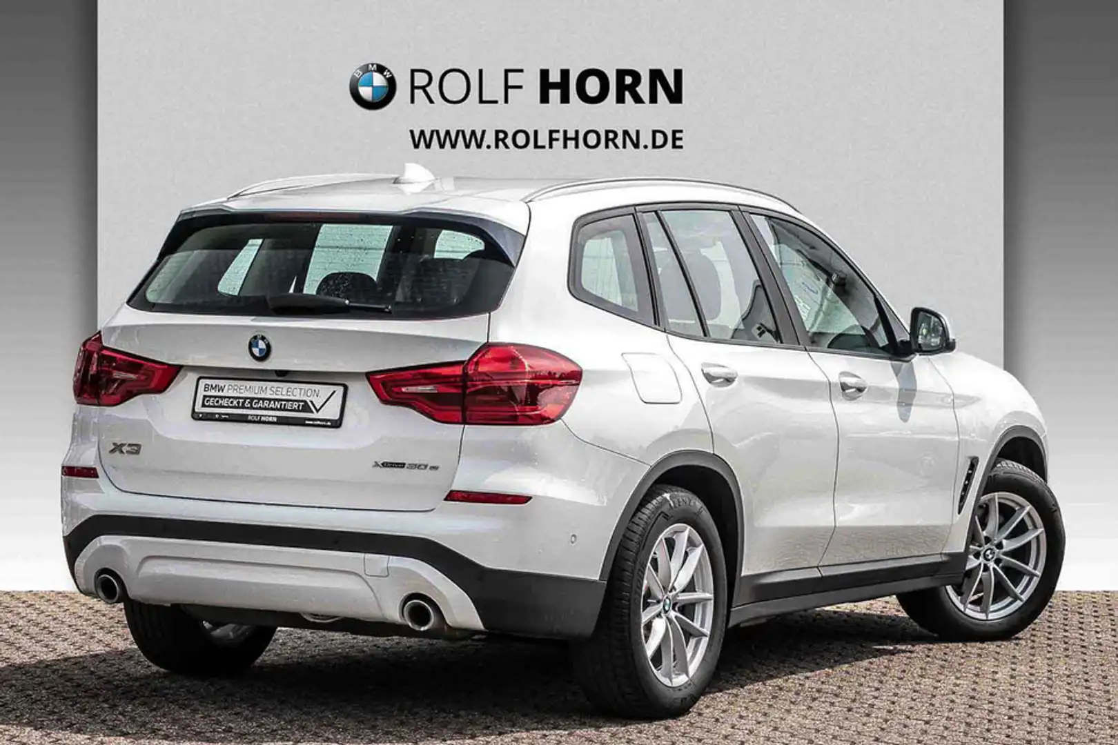 BMW X3 xDrive30e Advantage Autom Navi AHK H/K PDC Weiß - 2