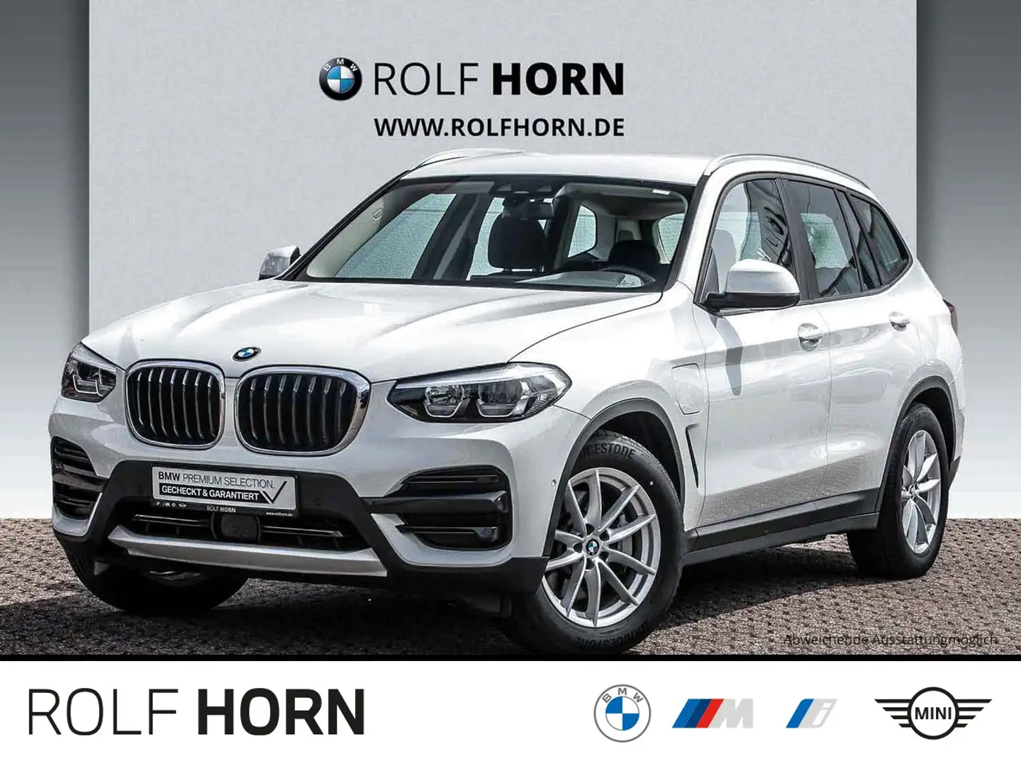 BMW X3 xDrive30e Advantage Autom Navi AHK H/K PDC Weiß - 1