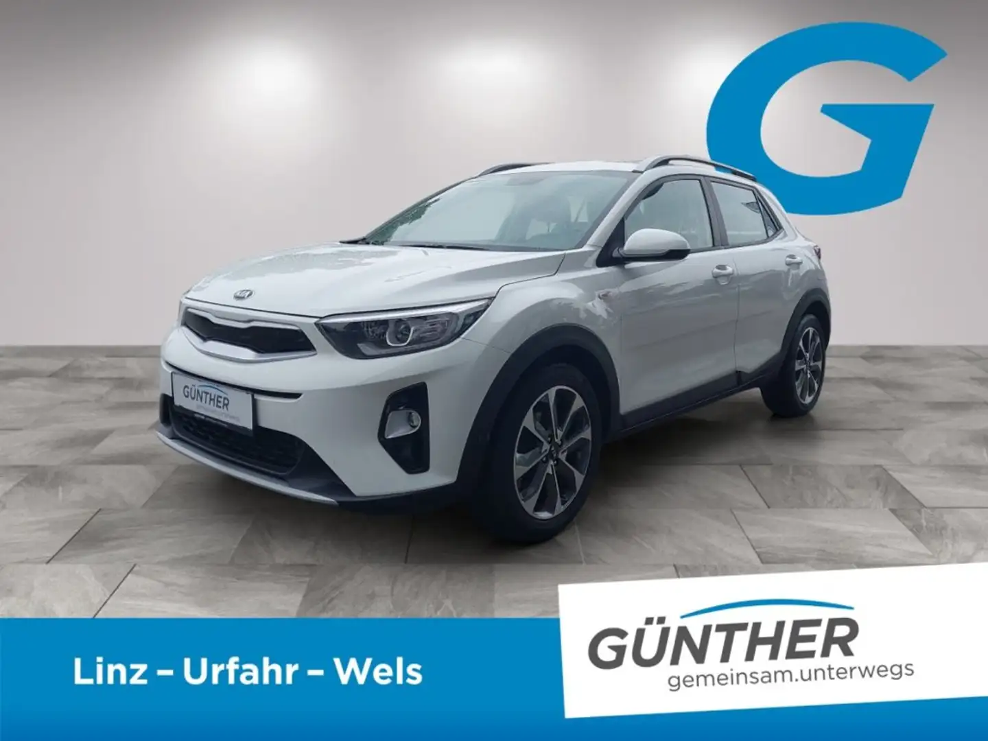 Kia Stonic Silber 1.4 MPI Weiß - 1
