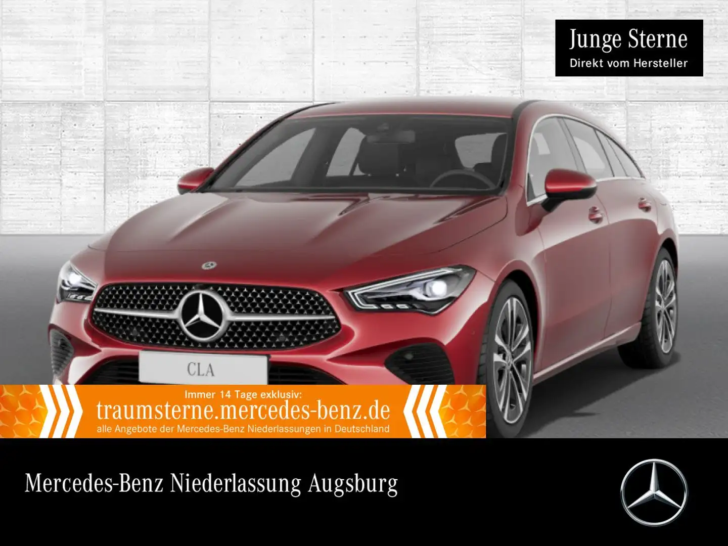 Mercedes-Benz CLA 180 PROGRESSIVE+LED+KAMERA+7G Rot - 1