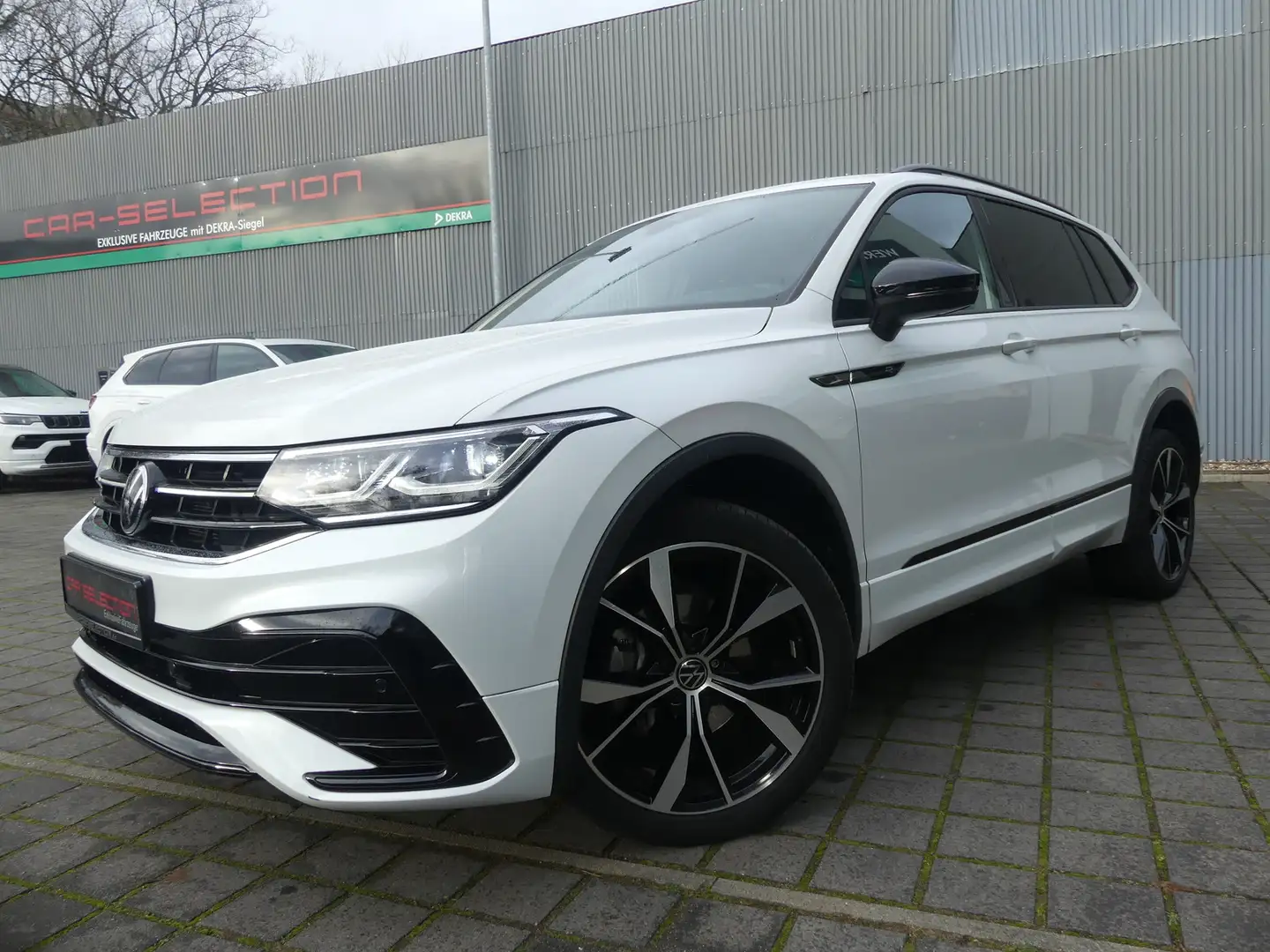 Volkswagen Tiguan Allspace 2.0 TDi 4Mot R-Line PANO/ACC/LED Weiß - 2