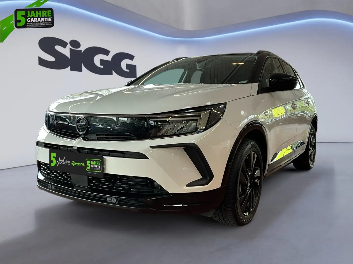 Opel Grandland 1.6 Turbo GS Line Navi Kamera SHZ Bianco - 2