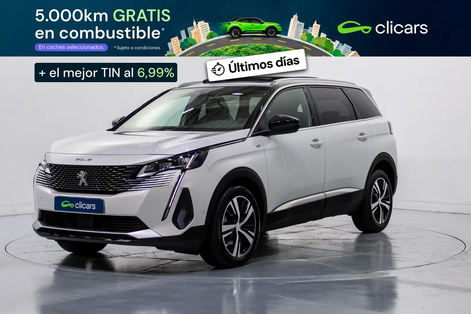 Peugeot 5008 1.2 PureTech S&S GT 130 EAT8 Blanco - 1