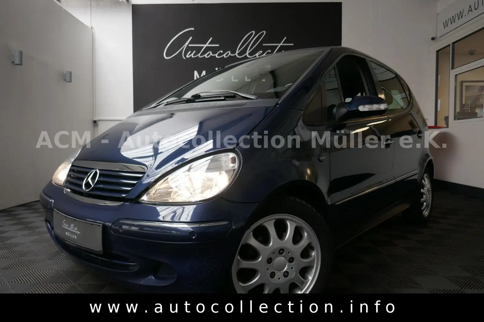 Mercedes-Benz A 190 Elegance*Automatik*Sitzheizung*Klima*TÜV* Niebieski - 1