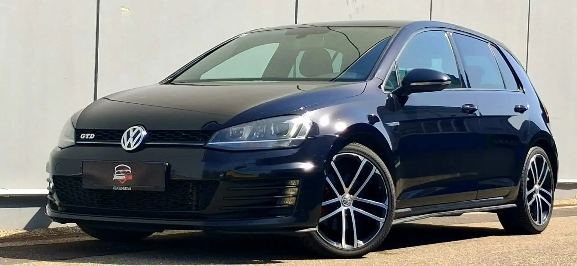 Volkswagen Golf GTD GTD 2,0 TDI DSG Pickerl 4/2027+4 Schwarz - 1