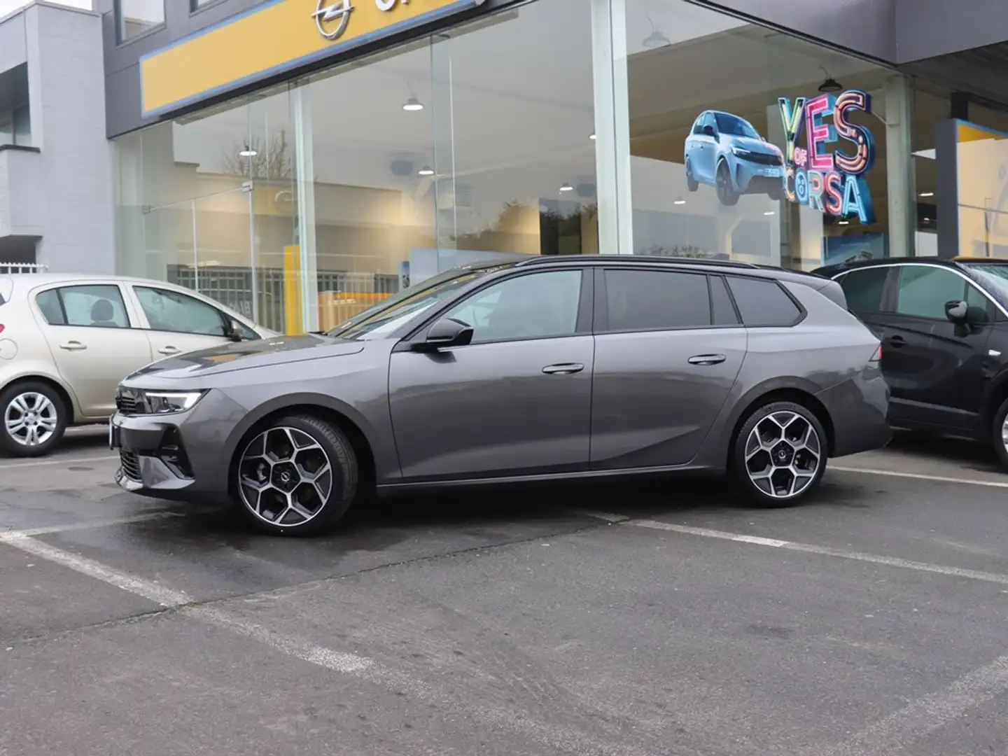 Opel Astra ST|GS|AT8|360°CAMERA|PANODAK|STOCK| Gris - 2