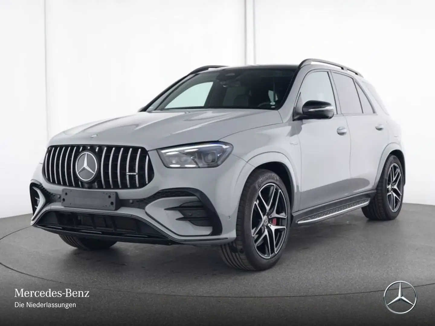 Mercedes-Benz GLE 53 AMG GLE 53 HYBRID 4M NIGHT+PANO+360+AHK+21"+SPUR+TOTW Grau - 2