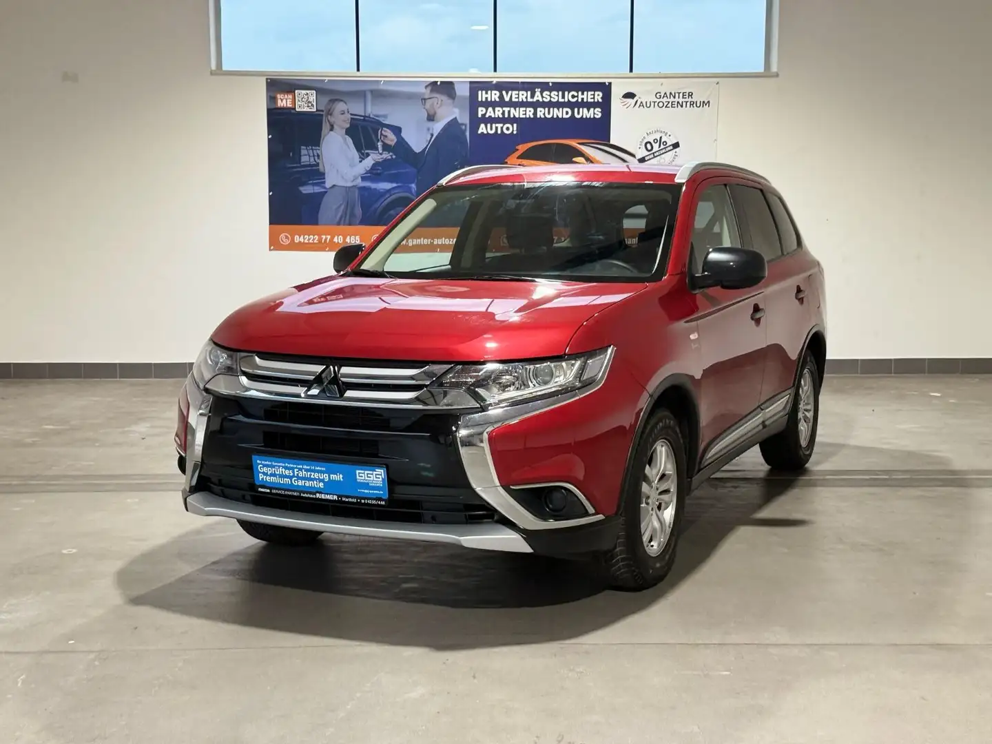 Mitsubishi Outlander Basis 2WD RFK SHZ Bluetooth DAB Rot - 1