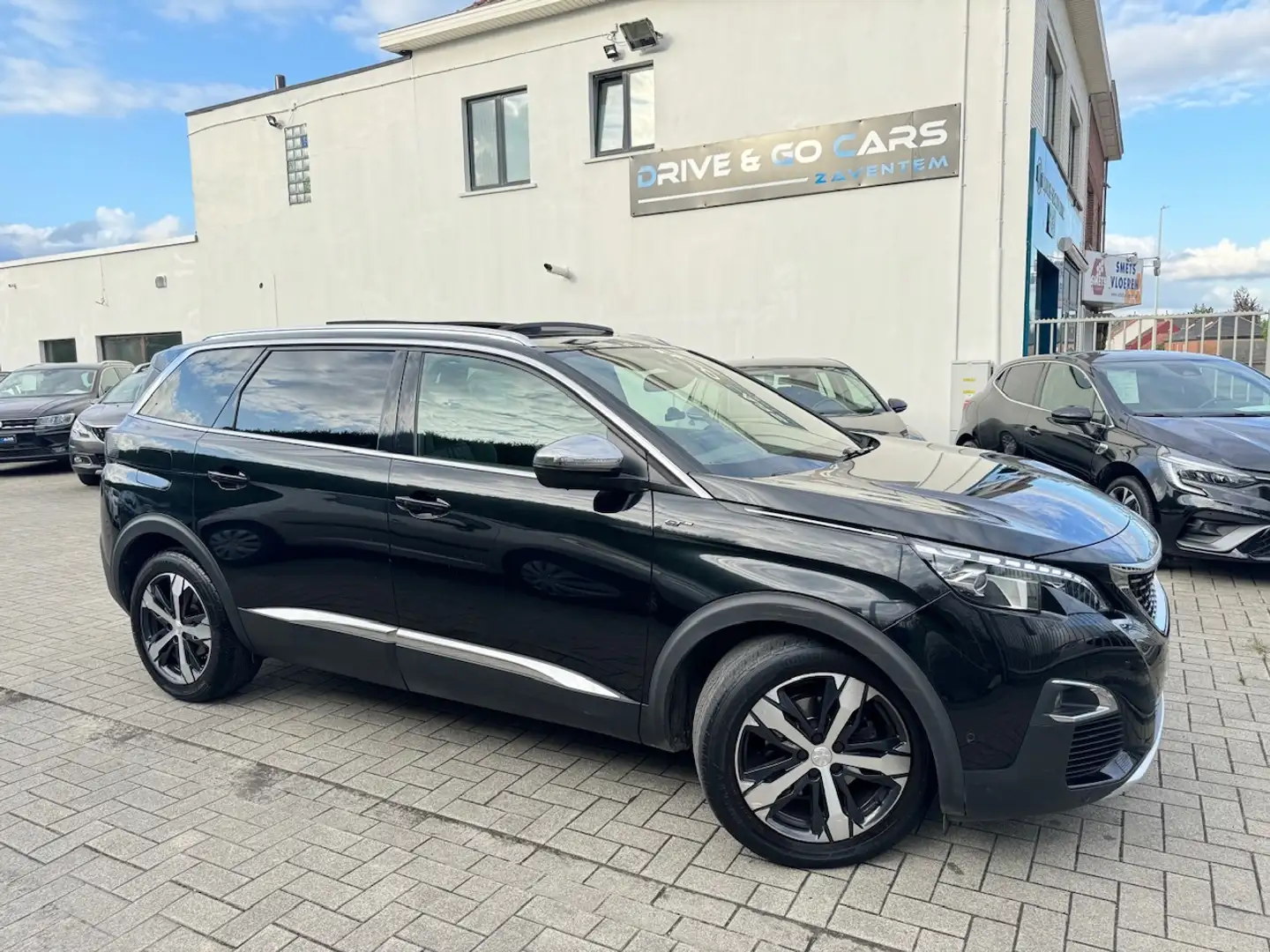 Peugeot 5008 GT 2.0 BlueHDi 177PK - 7PL ** 1 JAAR GARANTIE ** Zwart - 1