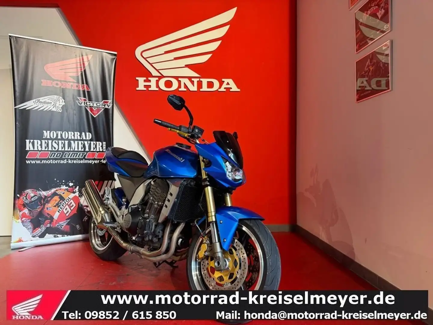 Kawasaki Z 1000 gepflegter Zustand mit Zubehör! Blauw - 1