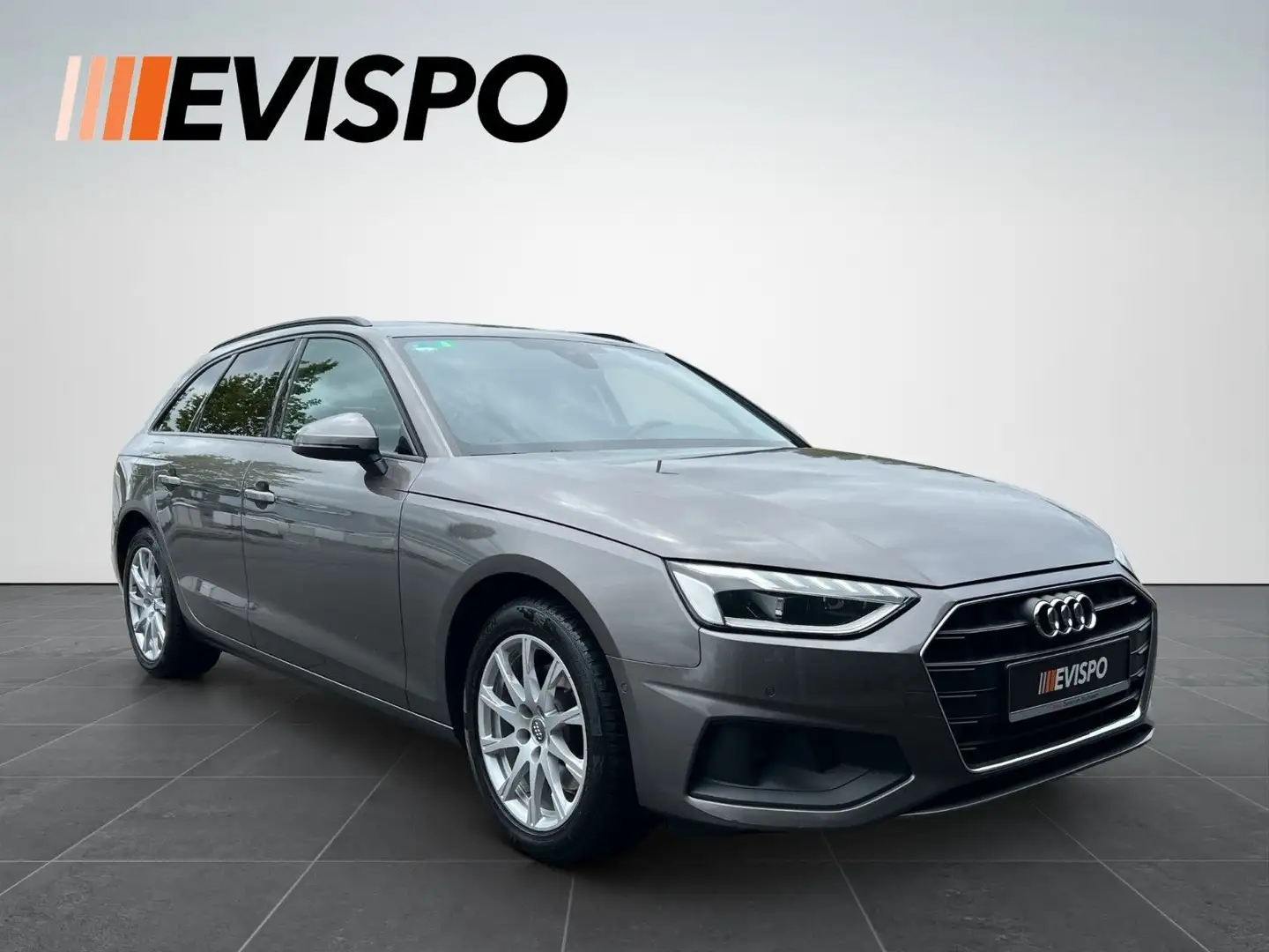 Audi A4 Avant 40TFSI+Automatik+360°Kamera+AHK+DAB+LED Gris - 1