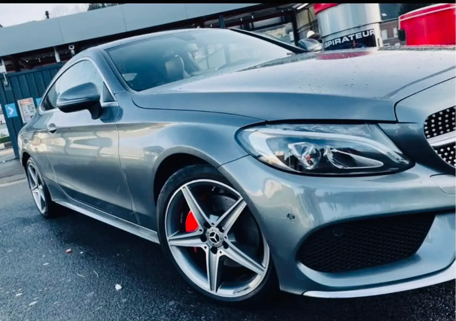 Mercedes-Benz C 220 Coupe d Gris - 2
