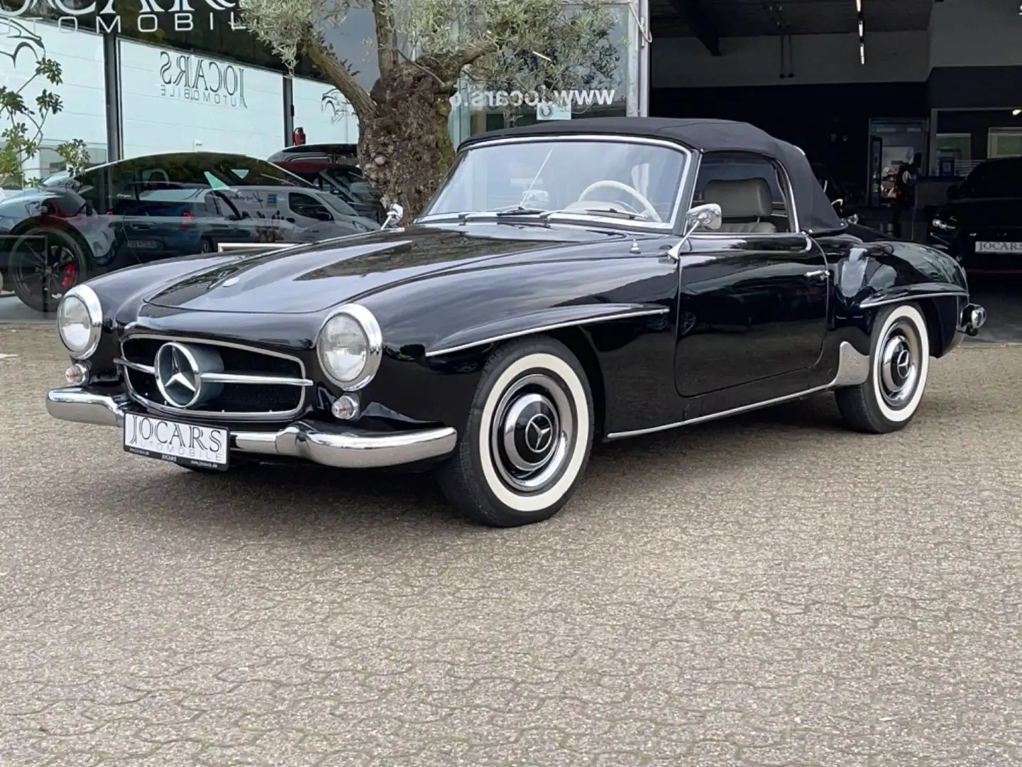 Mercedes-Benz 190 SL  I TRAUMZUSTAND I VOLLLEDER Negru - 2