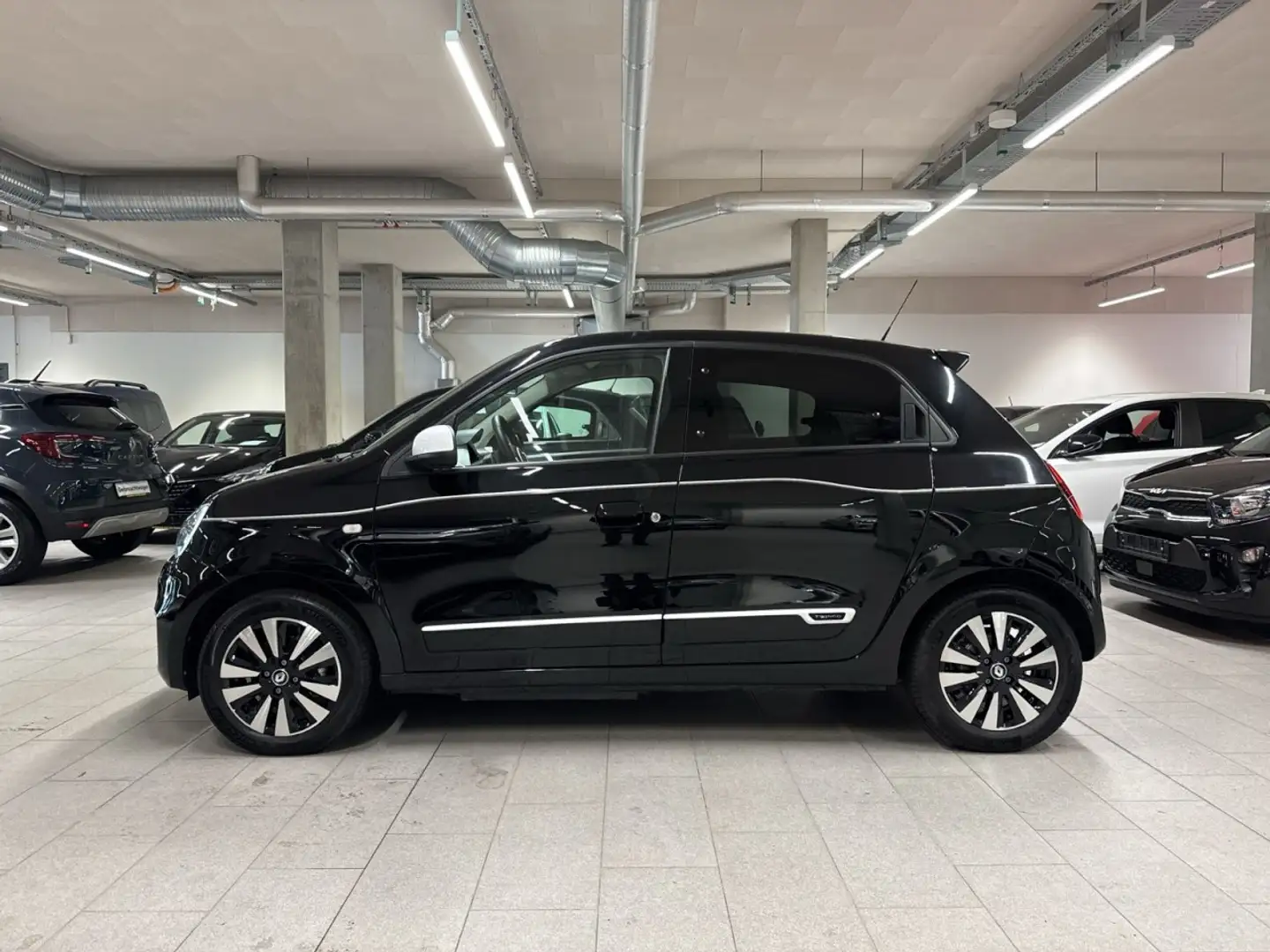 Renault Twingo Techno Electric Klima Navi Rückfahrkamera Schwarz - 2