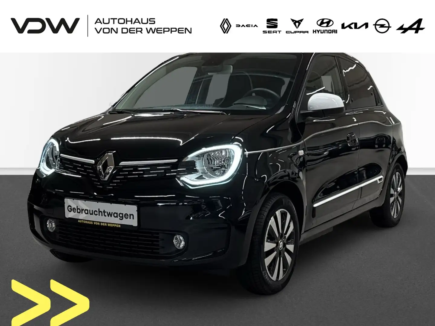 Renault Twingo Techno Electric Klima Navi Rückfahrkamera Schwarz - 1
