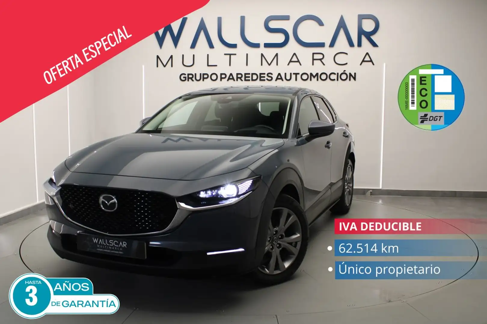 Mazda CX-30 e-SKYACTIV-G 2.0 90kW AT Zenith Azul Gris - 1